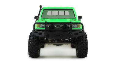 Preview: Amewi AMXRock RCX8P Scale Crawler Pick-up 1:8 RTR grün RC Spielzeug RC Auto