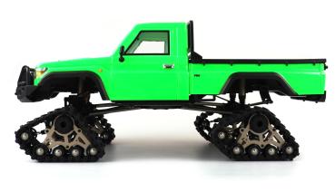 Preview: Amewi AMXRock RCX8PT Scale Crawler Pick-up 1:8 RTR grün RC Spielzeug RC Auto