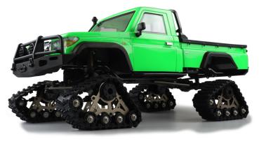 Amewi AMXRock RCX8PT Scale Crawler Pick-up 1:8 RTR grün RC Spielzeug RC Auto
