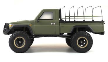 Preview: Amewi AMXRock RCX8BS Scale Crawler Pick-Up 1:8 RTR mattgrün RC Spielzeug RC Auto