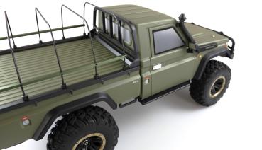 Amewi AMXRock RCX8BS Scale Crawler Pick-Up 1:8 RTR mattgrün RC Spielzeug RC Auto