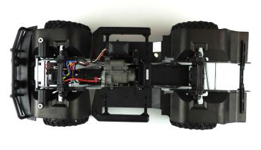 Amewi AMXRock RCX8BS Scale Crawler Pick-Up 1:8 RTR mattgrün RC Spielzeug RC Auto