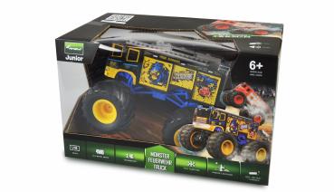 Amewi Monster Feuerwehr Truck 1:18 RTR blau RC Spielzeug RC Auto