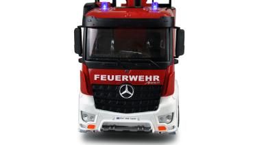 Preview: Amewi Mercedes-Benz Feuerwehr Drehleiterfahrzeug 1:18 RTR RC Spielzeug RC Auto