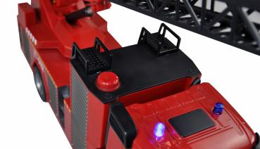 Amewi Mercedes-Benz Feuerwehr Drehleiterfahrzeug 1:18 RTR RC Spielzeug RC Auto