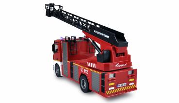 Amewi Mercedes-Benz Feuerwehr Drehleiterfahrzeug 1:18 RTR RC Spielzeug RC Auto