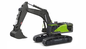 Amewi ACV730 V3 Raupenbagger 1:14 RTR grau-grün RC Spielzeug RC Auto