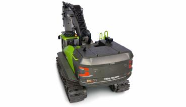 Preview: Amewi ACV730 V3 Raupenbagger 1:14 RTR grau-grün RC Spielzeug RC Auto