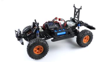 Preview: Amewi Dirt Climbing Beast Pick-up Crawler 4WD 1:10 RTR schwarz/orange RC Spielzeug RC Auto