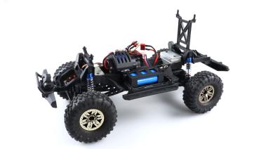 Preview: Amewi Dirt Climbing Beast Pick-up Crawler 4WD 1:10 RTR schwarz-grün RC Spielzeug RC Auto