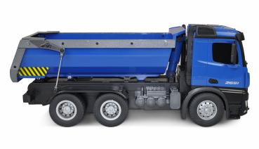 Preview: Amewi Mercedes-Benz Arocs Lizenz LKW Kipper RTR blau RC Spielzeug RC Auto