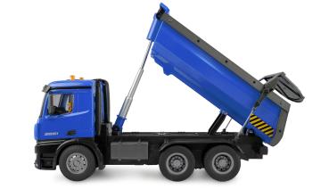 Amewi Mercedes-Benz Arocs Lizenz LKW Kipper RTR blau RC Spielzeug RC Auto