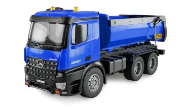 Amewi Mercedes-Benz Arocs Lizenz LKW Kipper RTR blau RC Spielzeug RC Auto