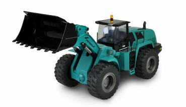 Amewi Radlader G485E SE Teilmetall 10-Kanal 1:14 RTR petrol RC Spielzeug RC Auto
