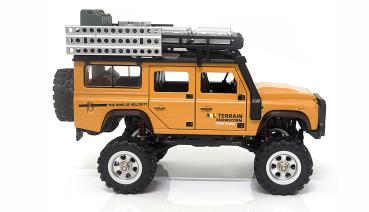 Preview: Amewi D90X28 Metall Scale Crawler 4WD 1:28 RTR gelb RC Fahrzeuge