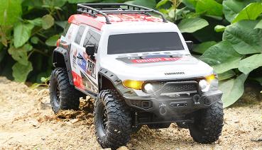 Preview: Amewi Dirt Climbing SUV Race Crawler 4WD 1:10 RTR weiß/rot RC Spielzeug RC Auto