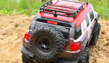 Preview: Amewi Dirt Climbing SUV Race Crawler 4WD 1:10 RTR weiß/rot RC Spielzeug RC Auto