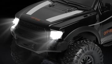 Preview: Amewi Dirt Climbing PickUp Crawler 4WD 1:10 RTR schwarz RC Spielzeug RC Auto