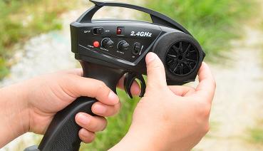 Preview: Amewi Dirt Climbing PickUp Race Crawler 4WD 1:10 RTR blau RC Spielzeug RC Auto