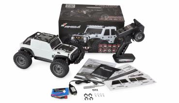 Preview: Amewi Gantry Cross-Country Truck brushed 4WD 1:16 RTR weiß RC Spielzeug RC Auto