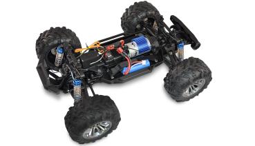 Preview: Amewi Daphoenodon Monstertruck 4WD 1:12 mit Gyro RTR, rot RC Spielzeug RC Auto