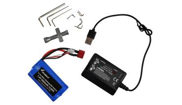 Amewi Daphoenodon Monstertruck 4WD 1:12 mit Gyro RTR, blau RC Spielzeug RC Auto