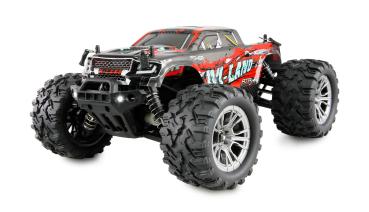 Amewi M-Land Monstertruck 48km/h 4WD 1:16 RTR rot RC Spielzeug RC Auto