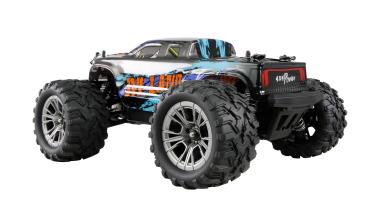 Preview: Amewi M-Land Monstertruck 48km/h 4WD 1:16 RTR blau RC Spielzeug RC Auto