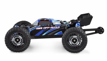 Preview: Amewi Hyper GO Buggy brushless 3S 4WD 1:16 RTR blau RC Spielzeug RC Auto