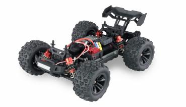 Amewi Hyper GO Truggy brushless 4WD 1:16 RTR schwarz/rot RC Spielzeug RC Auto