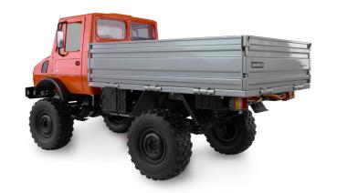Preview: Amewi Mercedes-Benz Unimog Advanced 4WD 1:12 RTR orange RC Spielzeug RC Auto