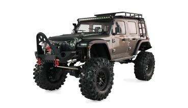Amewi AMXRock Crosstrail Crawler 4WD 1:10 ARTR anthrazit-metallic RC Spielzeug RC Auto