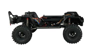 Amewi AMXRock Crosstrail Crawler 4WD 1:10 ARTR anthrazit-metallic RC Spielzeug RC Auto
