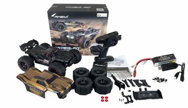 Preview: Amewi Hyper GO Truggy brushless 4WD 1:14 RTR schwarz RC Spielzeug RC Auto