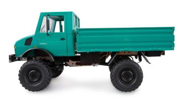 Preview: Amewi Mercedes-Benz Unimog Advanced 4WD 1:12 RTR petrol RC Spielzeug RC Auto