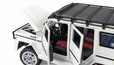 Amewi BRX24 Metall Scale Crawler 4WD 1:24 RTR weiß RC Spielzeug RC Auto