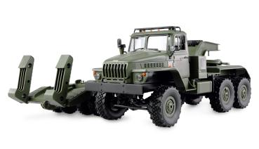 Amewi Ural B36 Militär LKW 6WD mit Tieflader 1:16 RTR RC Spielzeug RC Auto
