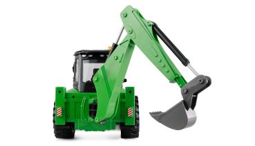 Amewi Baggerlader G1401E 1:14 RTR grün RC Spielzeug RC Auto