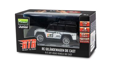 Preview: Amewi RC Geländewagen Die Cast 1:64 RTR weiß RC Fahrzeuge