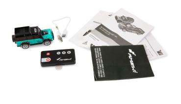 Preview: Amewi RC Geländewagen Die Cast 1:64 RTR petrol RC Fahrzeuge