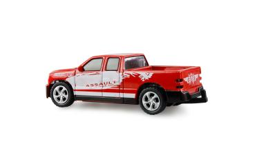 Preview: Amewi RC Pickup Die Cast mit Pferdeanhänger 1:64 RTR rot RC Fahrzeuge