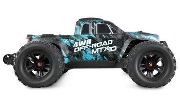 Preview: Amewi Hyper Go MTX10 Monstertruck Brushless 1:10 ARTR schwarz/blau RC Spielzeug RC Auto