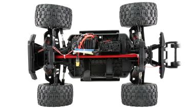 Amewi Hyper Go MTX10 Monstertruck Brushless 1:10 ARTR schwarz/blau RC Spielzeug RC Auto
