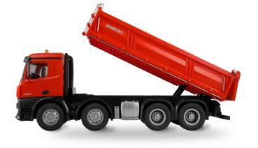 Preview: Amewi Mercedes-Benz Arocs Muldenkipper 8x4/4 4WD 1:18 RTR rot RC Spielzeug RC Auto