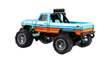Preview: Amewi RC-Monstertruck Die Cast 1:64 RTR blau/orange RC Fahrzeuge