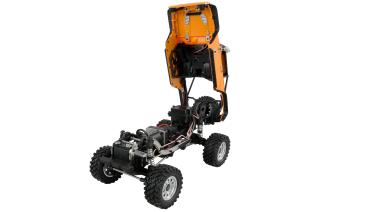 Amewi Hyper Go SC+ Scale Crawler brushless FOC 1:12 RTR gelb RC Spielzeug RC Auto