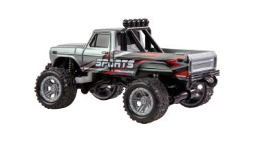 Preview: Amewi RC-Monstertruck Die Cast 1:64 RTR grau RC Fahrzeuge