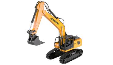 Preview: Amewi 2-in-1 Set Kipper & Kettenbagger 9-Kanal 1:24 RTR RC Spielzeug RC Auto