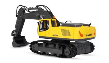 Preview: Amewi Kettenbagger mit Metallschaufel 16-Kanal 1:18 RTR RC Spielzeug RC Auto