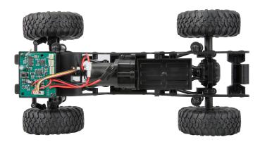 Amewi AMXRock Mini-Crosstrail Scale Crawler 4WD 1:16 RTR grün RC Spielzeug RC Auto